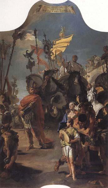 Giambattista Tiepolo The Triumph of Marius Germany oil painting art